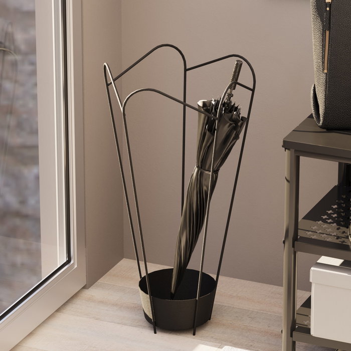 Aberto Design Accesorio decorativo de metal GED-016 Negro